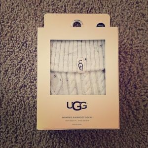 NWT Ugg rainboot socks